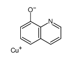 copper(1+),quinolin-8-olate Structure