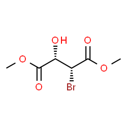 Butanedioic acid, 2-bromo-3-hydroxy-, dimethyl ester, (2R,3S)-rel- (9CI) picture