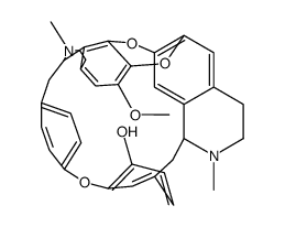 (1'S)-6',7-Oxy-6-methoxy-2,2'-dimethyloxyacanthan-12'-ol structure