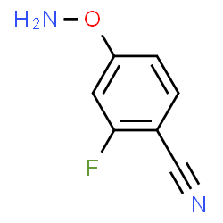 Benzonitrile, 4-(aminooxy)-2-fluoro- (9CI)结构式