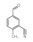 5-Formyl-2-methylbenzonitrile Structure