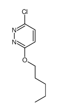 3-chloro-6-pentoxypyridazine Structure