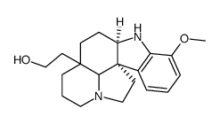 17-Methoxyaspidospermidin-21-ol structure