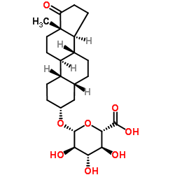 19-noretiocholanolone glucuronide Structure