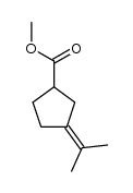 methyl 3-isopropylidenecyclopentanecarboxylate Structure
