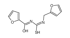 N-(furan-2-ylmethylcarbamothioyl)furan-2-carboxamide Structure