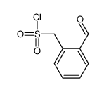 (2-formylphenyl)methanesulfonyl chloride结构式