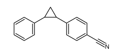 1-(p-Cyanophenyl)-2-phenylcyclopropan Structure