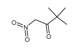 α-nitromethyl tert-butyl ketone Structure