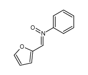 α-(2-furyl)-N-phenyl nitrone Structure