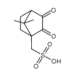 7,7-dimethyl-2,3-dioxo-bicyclo[2.2.1]heptane-4-methanesulfonic acid Structure