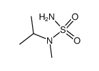 Sulfamide, N-Methyl-N-(1-Methylethyl)- Structure