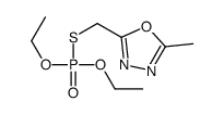 2-(diethoxyphosphorylsulfanylmethyl)-5-methyl-1,3,4-oxadiazole picture