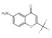 6-AMINO-2-TRIFLUOROMETHYL-CHROMEN-4-ONE Structure