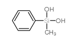 dihydroxy-methyl-phenylsilane Structure