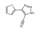 5-FURAN-2-YL-3H-[1,2,3]TRIAZOLE-4-CARBONITRILE structure