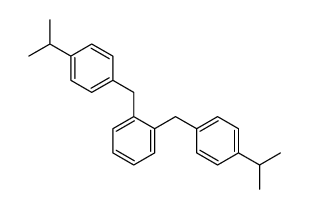 1,2-bis[(4-propan-2-ylphenyl)methyl]benzene Structure