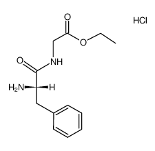 L-phenylalanyl-glycine ethyl ester*HCl Structure