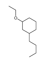 1-butyl-3-ethoxycyclohexane结构式