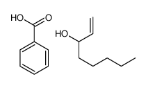 benzoic acid,oct-1-en-3-ol结构式