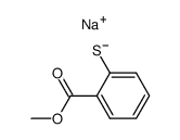 Benzoic acid, 2-Mercapto-, Methyl ester, sodium salt结构式