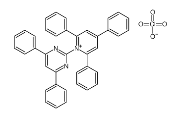 4,6-diphenyl-2-(2,4,6-triphenylpyridin-1-ium-1-yl)pyrimidine,perchlorate结构式
