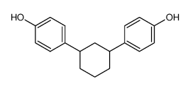 1,3-bis(4-hydroxyphenyl)cyclohexane结构式