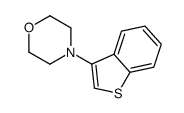 4-(1-benzothiophen-3-yl)morpholine Structure