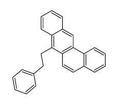 Benz[a]anthracene, 7-(2-phenylethyl)- Structure