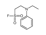 2-(N-ethylanilino)ethanesulfonyl fluoride Structure