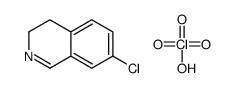7-chloro-3,4-dihydroisoquinoline,perchloric acid Structure