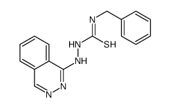 1-benzyl-3-(phthalazin-1-ylamino)thiourea结构式