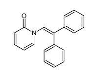 1-(2,2-diphenylethenyl)pyridin-2-one Structure