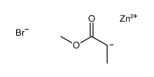 bromozinc(1+),methyl propanoate Structure