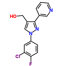 (1-(3-CHLORO-4-FLUOROPHENYL)-3-(PYRIDIN-3-YL)-1H-PYRAZOL-4-YL)METHANOL picture