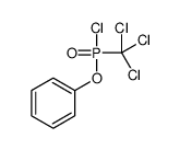 [chloro(trichloromethyl)phosphoryl]oxybenzene Structure