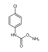 amino N-(4-chlorophenyl)carbamate结构式