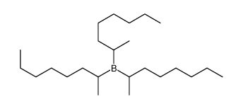 tri(octan-2-yl)borane Structure