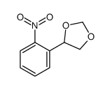 4-(2-nitrophenyl)-1,3-dioxolane结构式