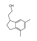 2-(4,6-dimethyl-2,3-dihydro-1H-inden-1-yl)ethanol Structure