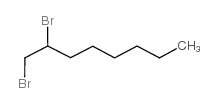 1,2-dibromooctane Structure