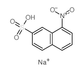 8-nitronaphthalene-2-sulfonic acid结构式