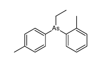 ethyl-(2-methylphenyl)-(4-methylphenyl)arsane Structure