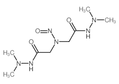 N,N-bis(dimethylaminocarbamoylmethyl)nitrous amide structure