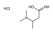 (4-amino-4-oxobutan-2-yl)-dimethylazanium,chloride Structure