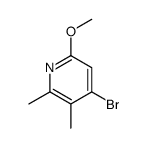 Pyridine,4-bromo-6-methoxy-2,3-dimethyl- picture