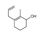 2-Cyclohexen-1-ol, 2-methyl-3-(2-propenyl)- (9CI)结构式
