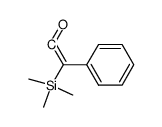 2-phenyl-2-(trimethylsilyl)ethenone Structure