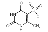 6-methyluracil-5-sulfonyl chloride Structure