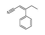 3-phenylpent-2-enenitrile Structure